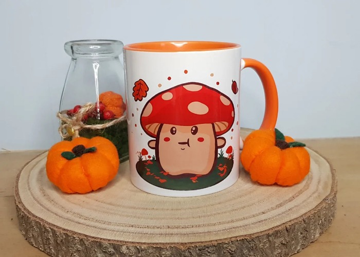 Mushroom Friend Mug