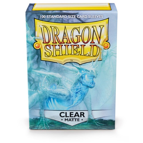 Dragon Shield Sleeves Matte Card Game, Clear - 