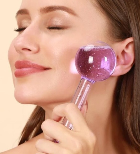2pcs Glitter Facial Massage Ball