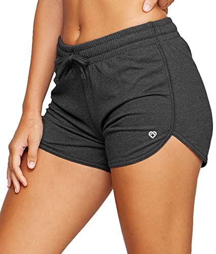 Colosseum Active Women's Simone Cotton Blend Yoga and Running Short - Small - Black