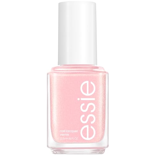 Essie Nail Polish, Salon-Quality, 8-Free Vegan, Iridescent Sheer Pink, Birthday Girl, 0.46 fl oz - 0.46 Fl Oz (Pack of 1) - 07 BIRTHDAY GIRL
