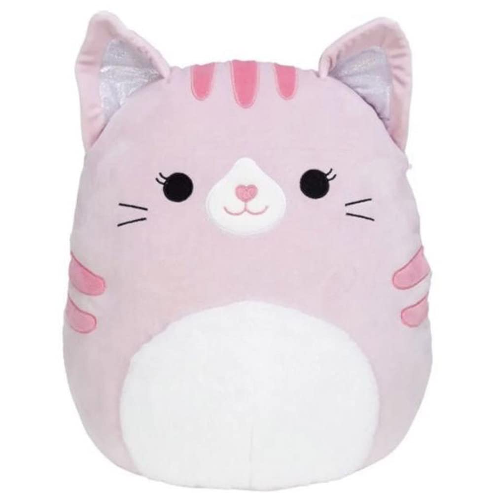 Squishmallows Official Kellytoy Plush 8 Inch Squishy Soft Plush Toy Animals (Laura Cat) - 