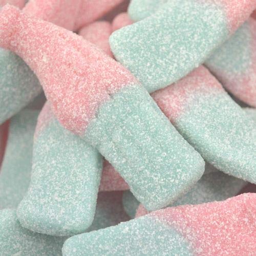 Giant Fizzy Bubblegum Bottles 500g Share Bag by The Gourmet Sweet Company
