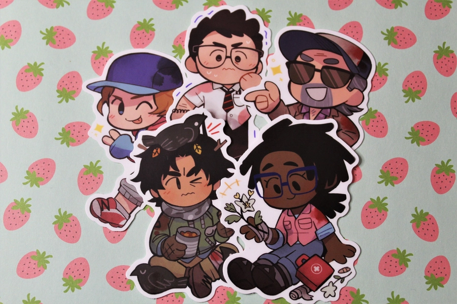Dead By Daylight Survivor Stickers Matte 3.25"