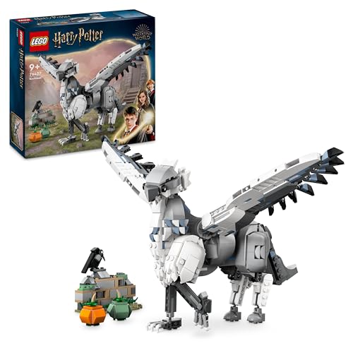 LEGO Harry Potter Hippogreif Seidenschnabel, Fabelwesen-Spielzeug zum Sammeln, kreatives Spielset für Kinder, Geschenk für Jungen, Mädchen und alle Fans 76427