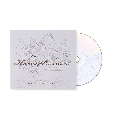 Kanto Symphony (Music from "Pokémon Red and Blue") - Braxton Burks (Compact Disc)