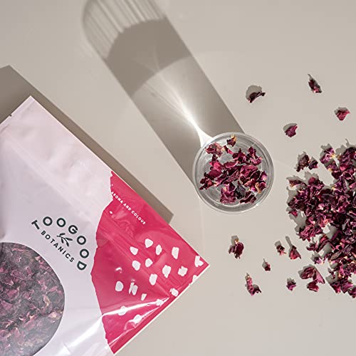 USDA Gourmet Rose Petals, Edible Premium Food-grade, non-GMO, Vegan, Herbal Teas, Baking, Best Value - 4 Ounce (Pack of 1)