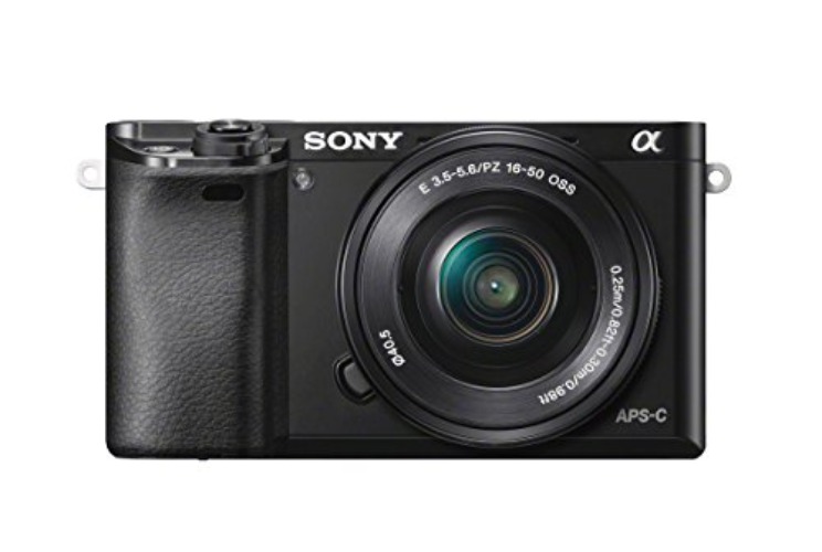 Sony Alpha 6000 Systemkamera (24 Megapixel, 7,6 cm (3") LCD-Display, Exmor APS-C Sensor, Full-HD, High Speed Hybrid AF) inkl. SEL-P1650 Objektiv schwarz - inkl. Objektiv (16-50 mm)