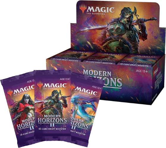 Magic The Gathering Modern Horizons 2 Draft Booster Box | 36 Packs (540 Magic Cards)