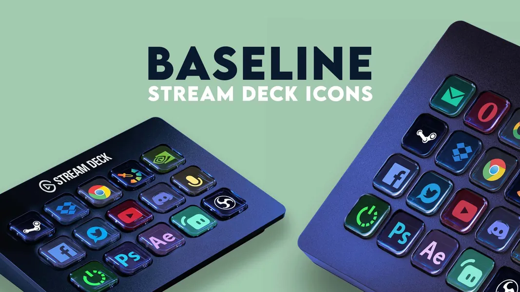 Baseline - Stream Deck and Touch Portal Key Icons