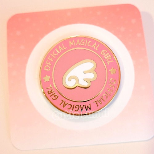 Magical Girl Wing Enamel Pin