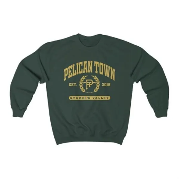 Pelican Town Crewneck Sweatshirt  Stardew Valley Sweatshirt  | Etsy Canada