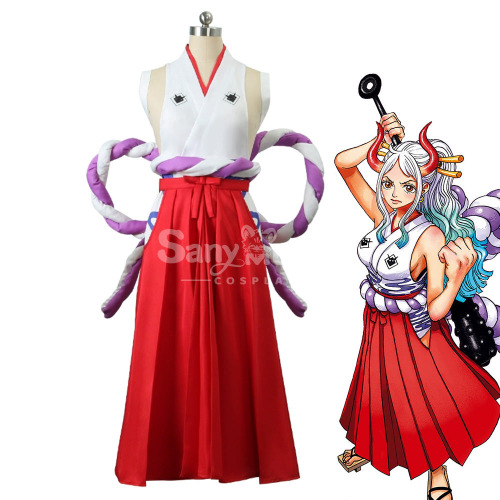 【In Stock】Anime One Piece Cosplay Yamato Cosplay Costume - L
