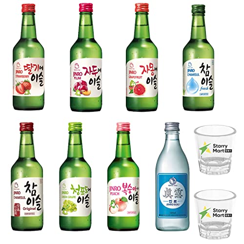 Jinro Chamisul Soju - All Flavours Bundle Set (The Ultimate All Flavour Set) - The Ultimate All Flavour Set