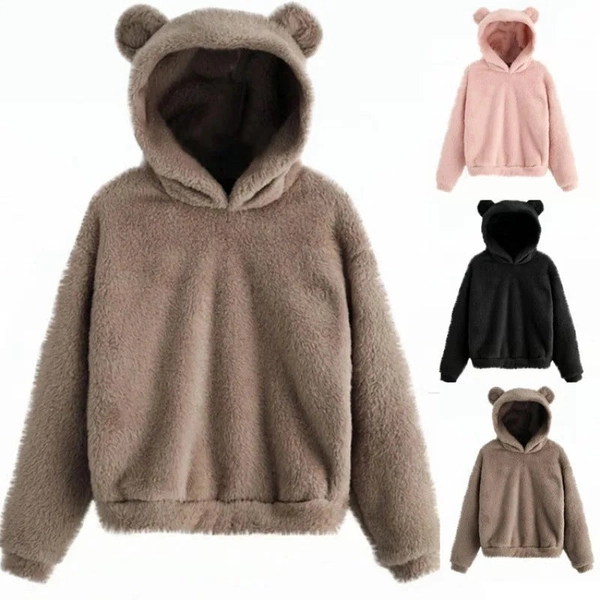 Snuggle Bunny: Adorable Plush Hoodie