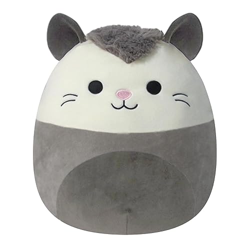 Squishmallows 14-Inch Luanne Grey Possum - Large Ultrasoft Official Kelly Toy Plush - Grey Possum
