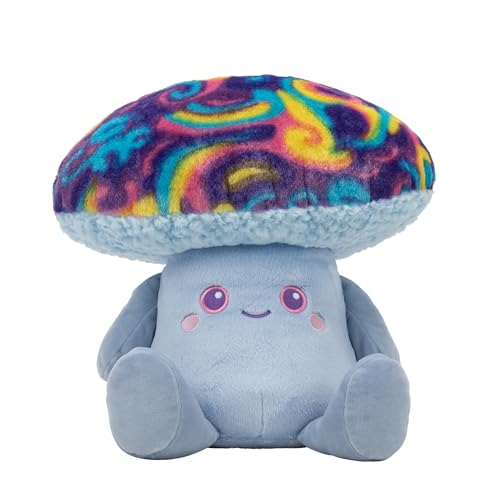 Living on the Veg 14-inch Recycled Material Plush - Brody The Mushroom - Collectible Stuffed Toy from The Makers of Squishmallows - Purple Brody