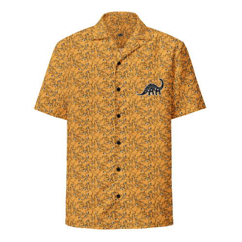Dino Nuggies Buttoned Hawaiian Shirt, 3XL, incl shipping