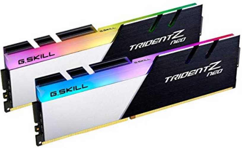 G.SKILL Trident Z Neo Series (Intel XMP) DDR4 RAM 32GB (2x16GB) 4000MT/s CL18-22-22-42 1.40V Desktop Computer Memory UDIMM (F4-4000C18D-32GTZN)