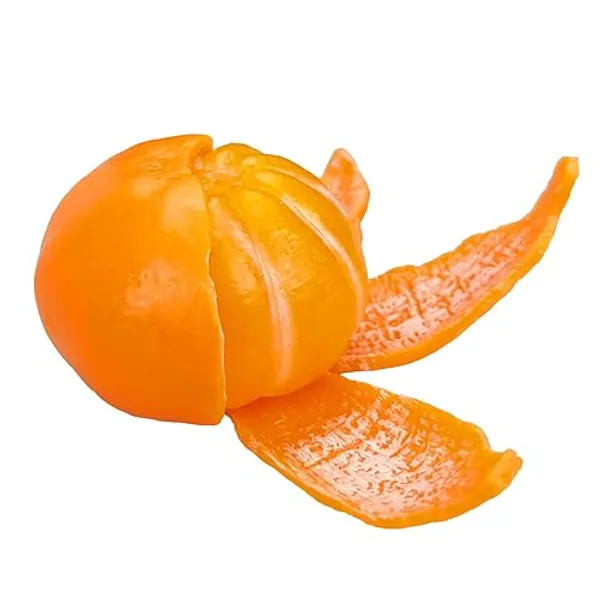 funnysquee Tangerine Squishies Stress Relief Soft Scented Simulation Orange Fruit Squeeze Toys Cute Birthday Gift Novelty Toy for Kid Adult - Orange