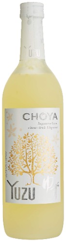 Choya Yuzu (japanischer Fruchtlikör, alkoholhaltiges Getränk aus Japan, Yuzu Frucht, 15% vol.) 1er Pack (1 x 0,7 l) - 