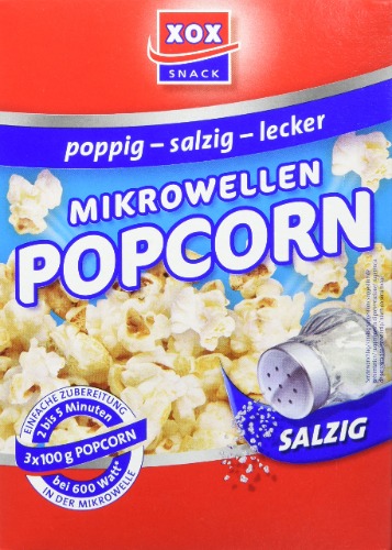 XOX Popcorn salzig (1 x 300 g) - 1