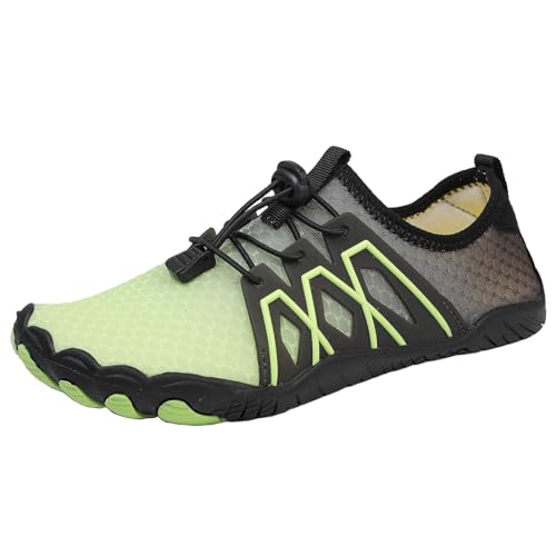Lorax Pro Barefoot Shoes for Women,Water Shoes Women,Hike Footwear Barefoot Womens,Hike Footwear Womens,Women's Water Shoes Walking Athletic Running Shoes for Women - 10.5-11 Wide - G-green