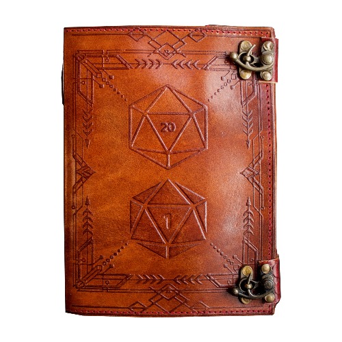 D20 Polyhedral Dice Journal