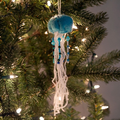 Handmade Sea Life Ornament | Jellyfish