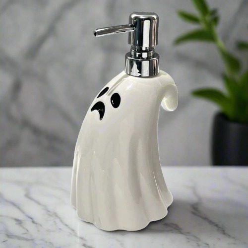 Ghost Ceramic Soap Dispenser