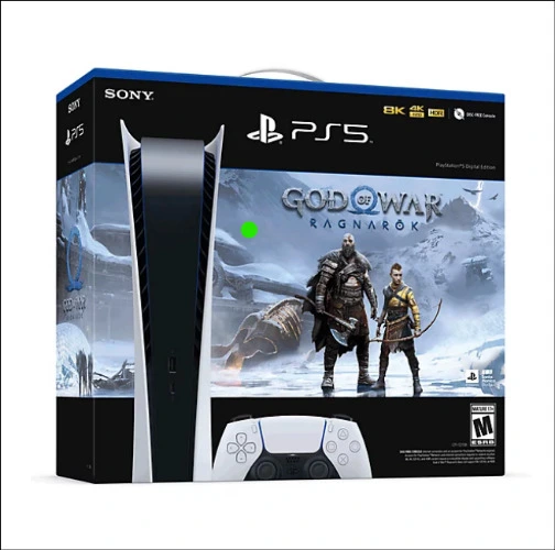 PS5™ Digital Edition Console – God of War™ Ragnarök Bundle Now | PlayStation®