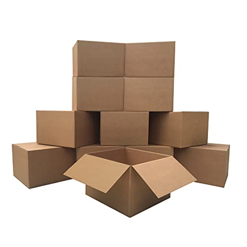 UBOXES Large Moving Boxes 20" x 20" x 15" (Pack of 12) - Moving Boxes