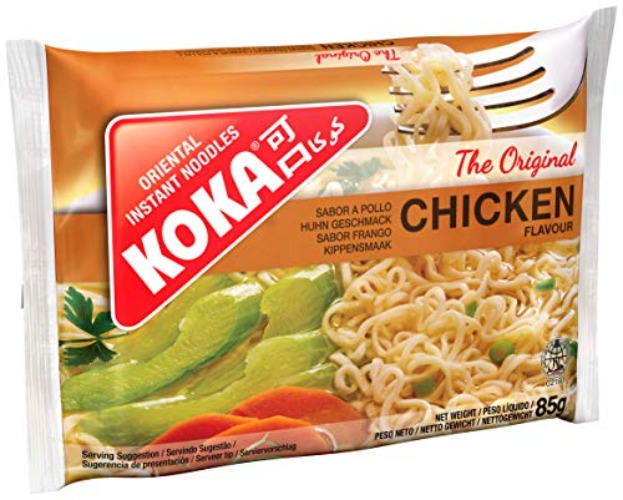Koka Original Chicken Flavour  Instant Noodles, 85 g (Pack of 30)