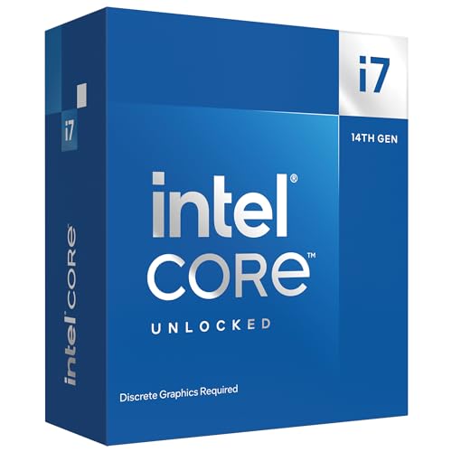Intel® Core™ i7-14700KF New Gaming Desktop Processor 20 cores (8 P-cores + 12 E-cores) - Unlocked - Processor - Core™ i7-14700KF
