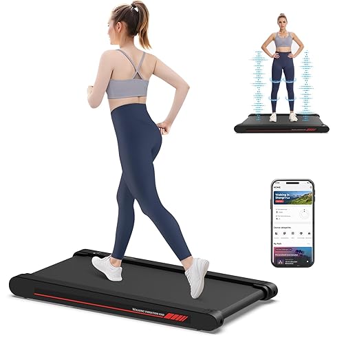 Sperax Walking Vibration Pad, 4 in 1 Treadmill, Walking Treadmill Pad for Home with Remote Control and APP - Sp-ca-01
