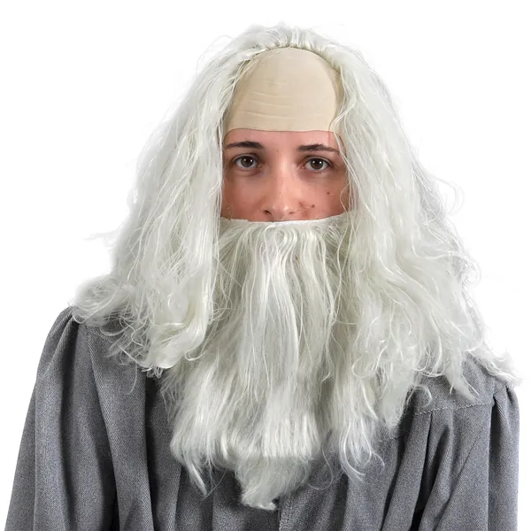 Gandalf wig with beard