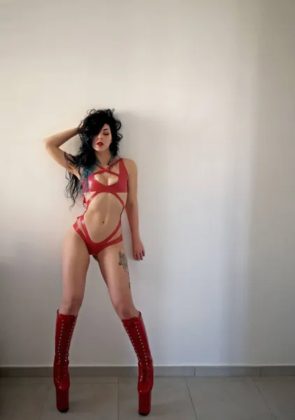 Latex Leotard