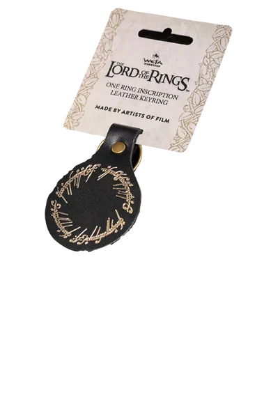 LEATHER KEYRING - THE ONE RING