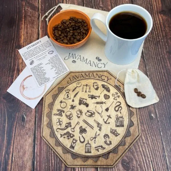 Javamancy Coffee Themed Fortune Telling Board | Etsy