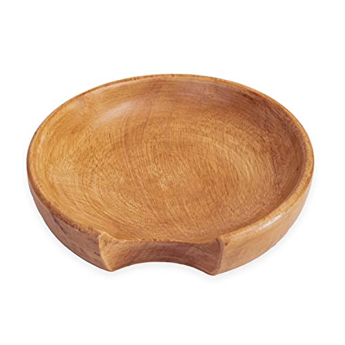 Acacia Wood Spoon Rest for Stove Top - Natural - 1