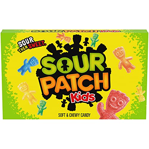 SOUR PATCH KIDS Soft and Chewy Candy 1 x 99g Box American Import