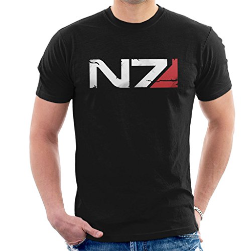 Mass Effect N7 Armour Men's T-Shirt - L - Black