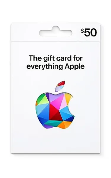 Apple Gift Card - App Store, iTunes, iPhone, iPad, AirPods, MacBook, accessories and more