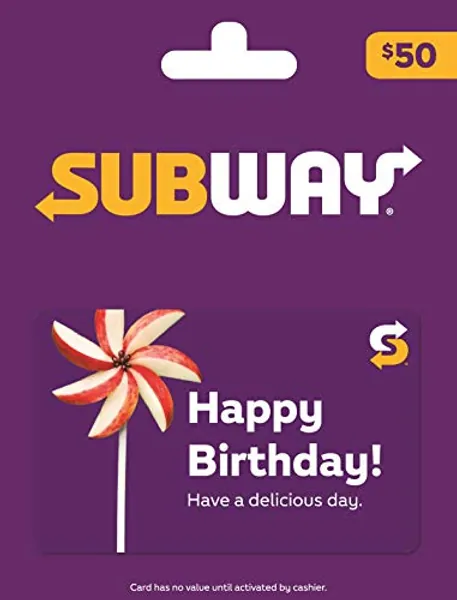 SUBWAY Gift Card