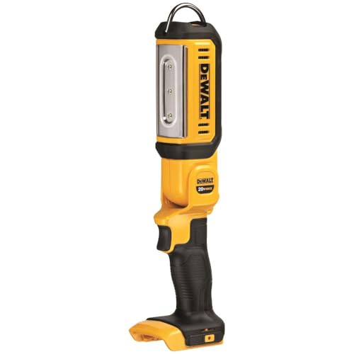 DEWALT 20V MAX LED Work Light, 100 Degree Pivoting Head, Up to 1000 Lumens of Brightness, Cordless (DCL050) - Handheld Light Only