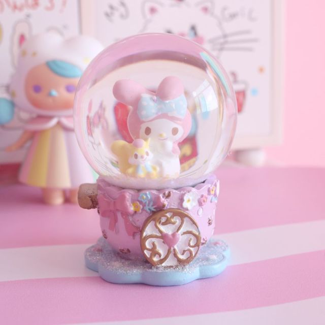 Kawaii Trinket Box & Snowglobes - mymelody