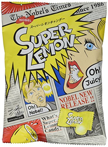 Japanese Extreme Super Sour Lemon Flavored 3 Layered Intense Candy Challenge - 1 Count (Pack of 1)