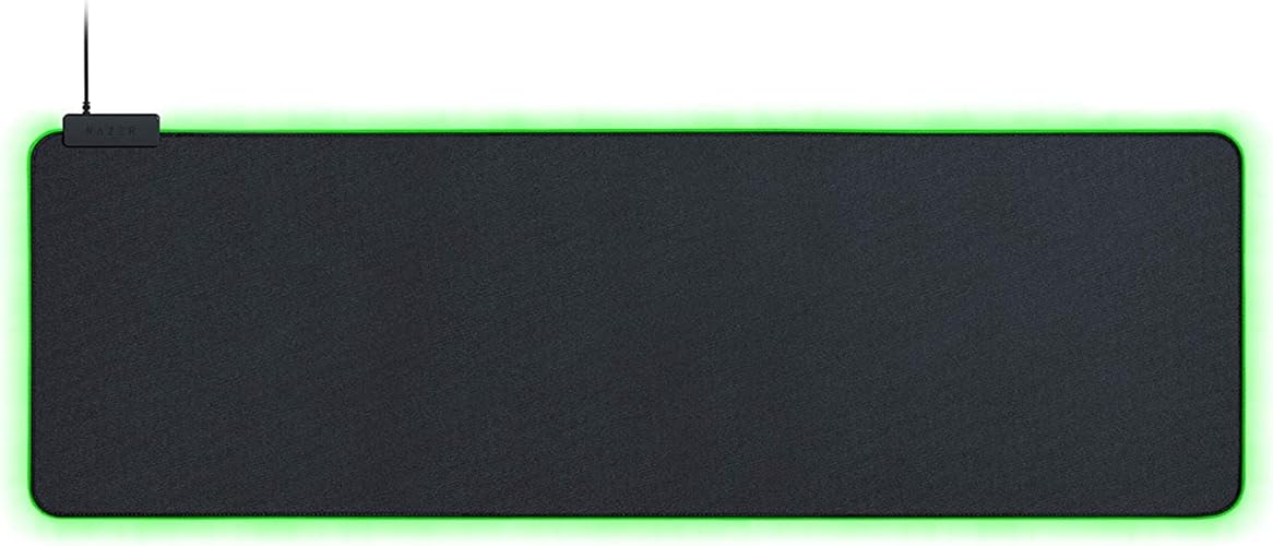 Razer Goliathus Chroma 3XL Gaming Mouse Pad: Micro-Textured Cloth Surface - Large to Cover Desk Setup - Chroma RGB - Optimized for All Sensitivity Settings and Sensors - Non-Slip Rubber Base (Renewed)