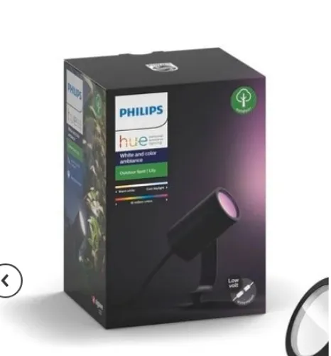 Philips Hue 8w IP65 600lm Outdoor Spot Lily