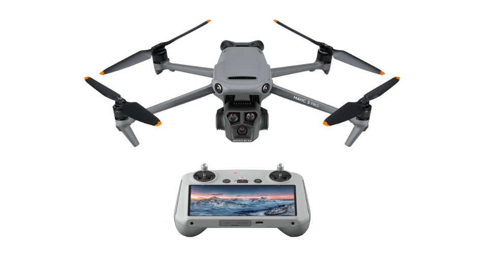 DJI Mavic 3 Pro Drone with DJI RC | Cameras | Camera drone with zoom